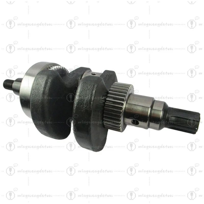 186F 188F 190F 192F Spline Gear Crankshaft, Generator Replacement Parts for Water Pump Micro Tiller Garden Power Engine