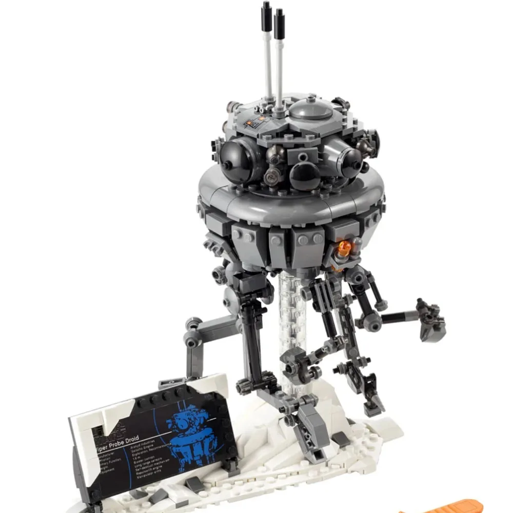 MOC Stock Imperial Probeing Droided 75306 Model Bricks Creative Idea Detection Robot Building Blocks Toys Kids Boys Gifts