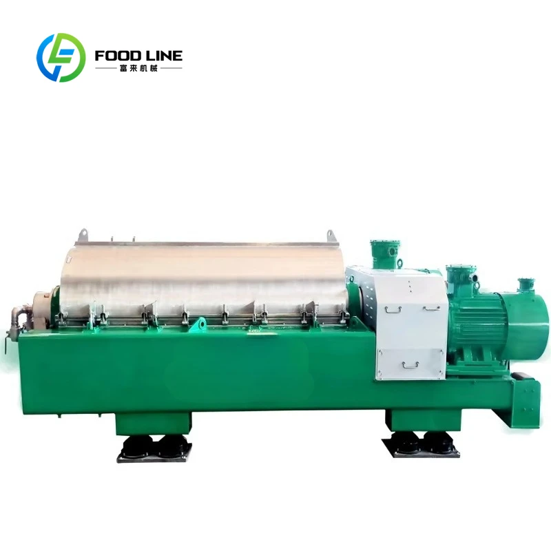 Customized Food Grade Decanter Centrifuge Efficient Solid Liquid Separation for Food and Beverage Processing