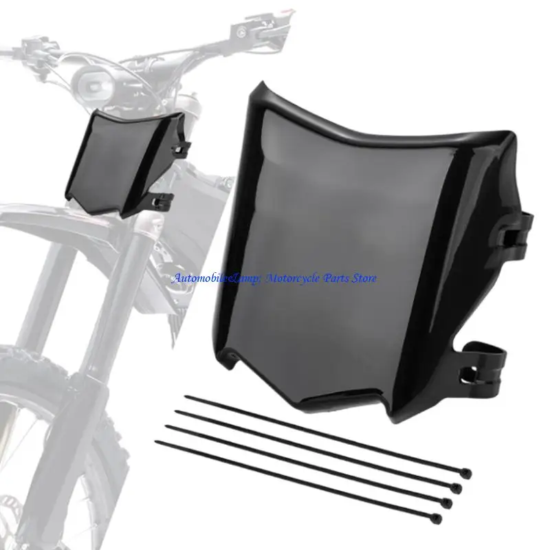 

H7BD Easy Install Motorcycle License Plate Holders Uneven Plastic Design Mud Proof Number Plate Suitable for Terrain Riding