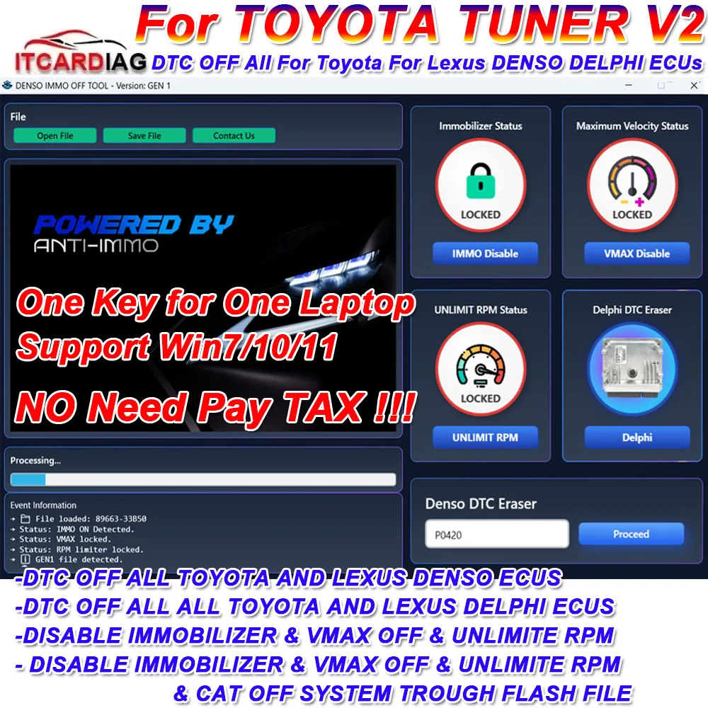 Dtc Off For Toyota …