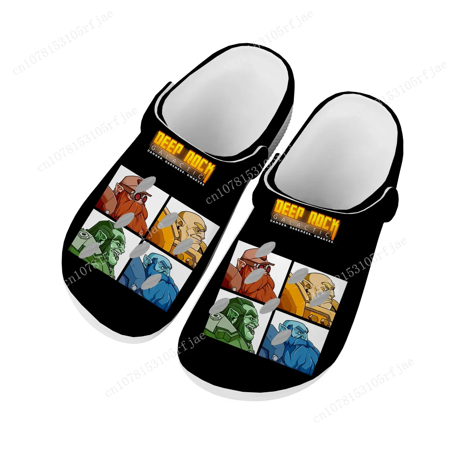 

Deep Rock Galactic Home Clogs Cartoon Game Mens Womens Youth Boy Girl Sandals Shoes Garden Custom Made Shoes Beach Hole Slippers