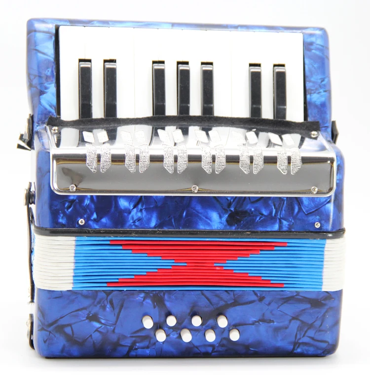 

High Quality 8 Bass 17 Keys Professional Accordion for Beginner