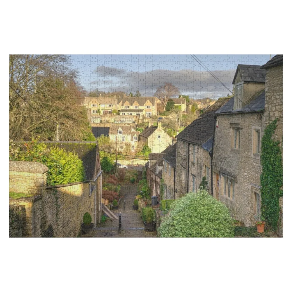 

Пазл Chipping Steps at Tetbury, деревянное имя на заказ, персонализированные подарки для детей, персонализированный пазл