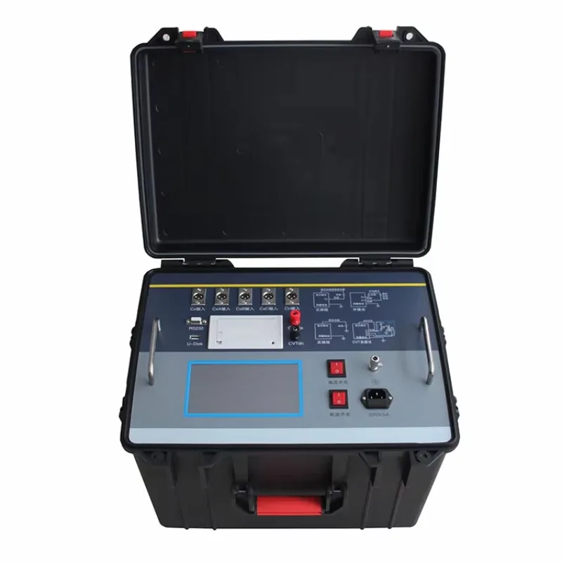 12KV Power Factor Dielectric Loss Analyzer 4 Channel Tan Delta Tester Transformer Insulation Dissipation Factor Measurement