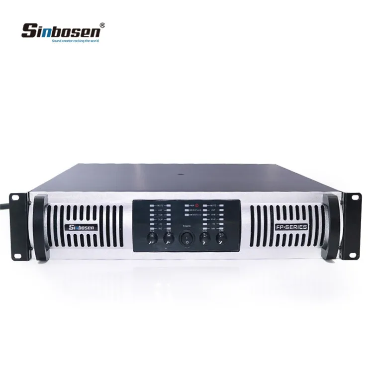 Sinbosen Professional Dj Mixer Amplifier FP22000Q 4 Channel Sound Karaoke Amplifier