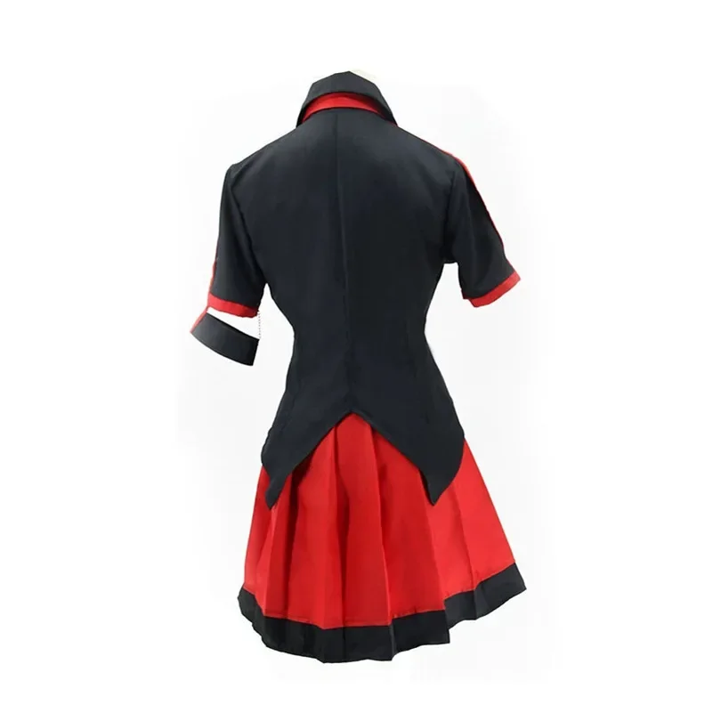 Anime Blood-C Kisaragi Saya Cloth Cosplay Girl's Daily School Uniform Costume for Women Girls Halloween Chrismas Sets Suits