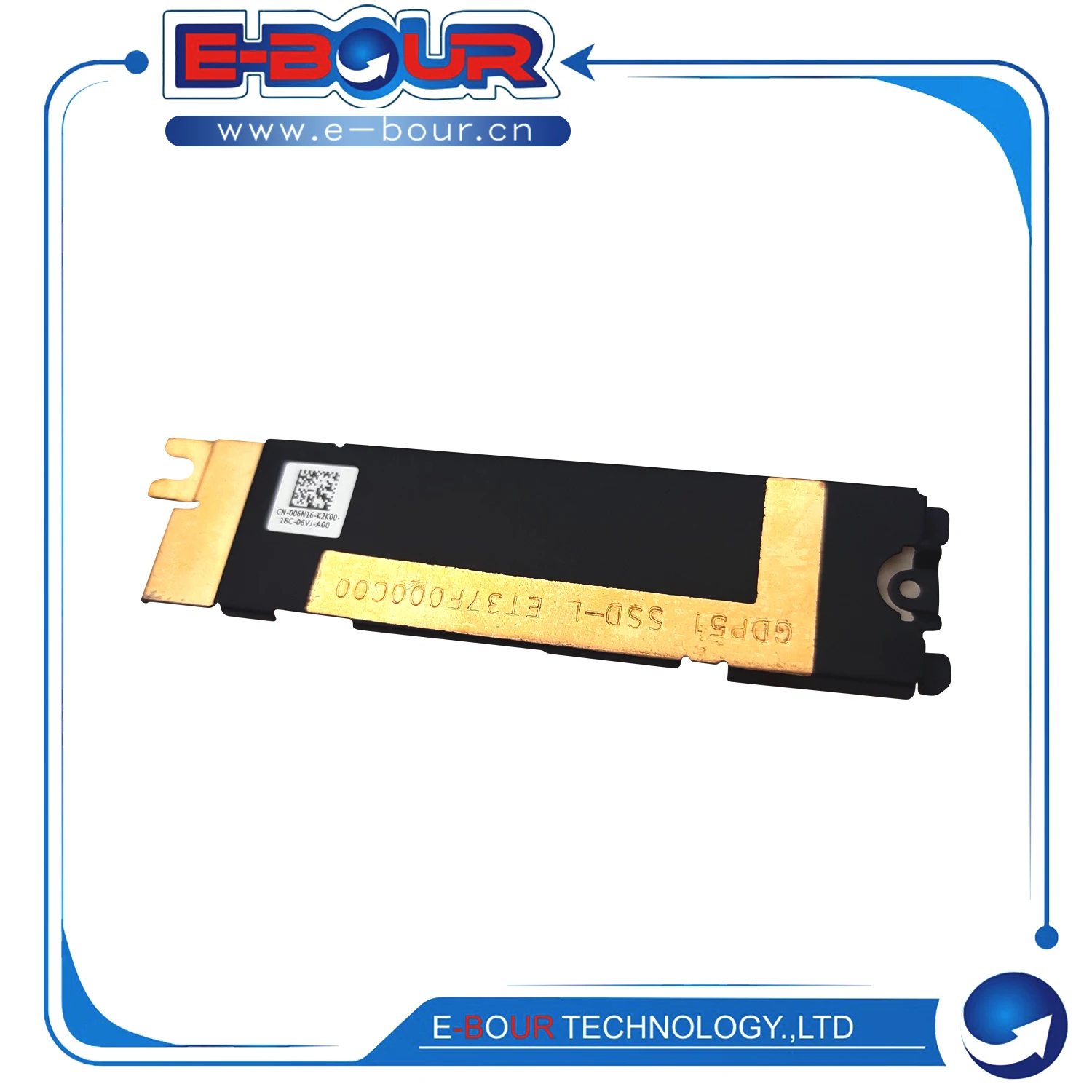 2-й M.2 радиатор SSD чехол для жесткого диска, тепловой экран, кронштейн, левый и правый радиатор, чехол для жесткого диска XPS 15 9500 9510 9520 5550 5560