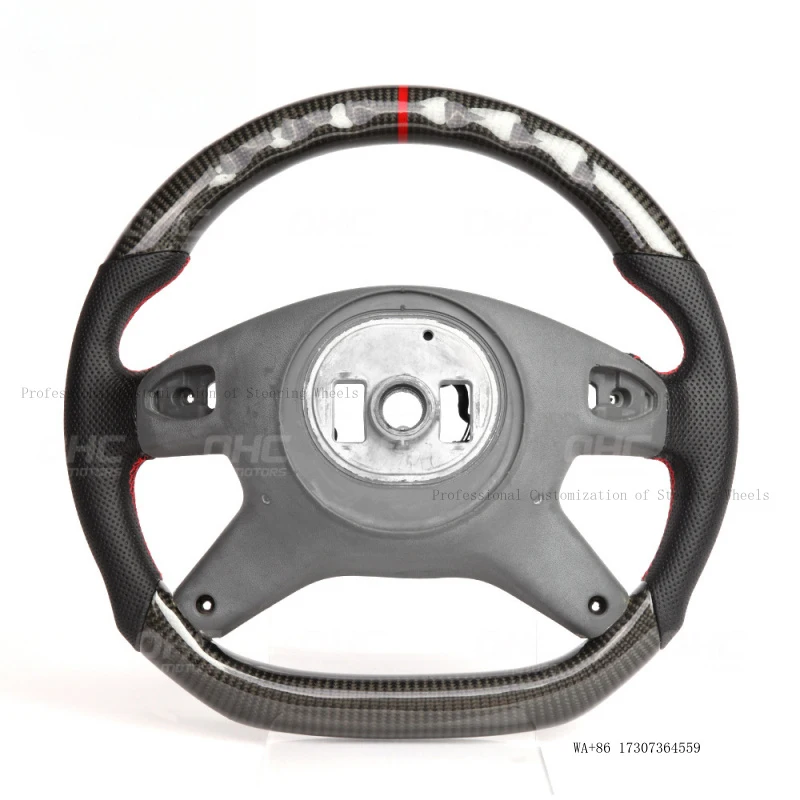 Suitable for Mercedes-Benz G-Class E-Class GL ML W463 W166 W212 carbon fiber car steering wheel customization and modification