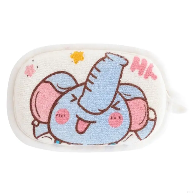 حمام دش الإسفنج الأطفال حمام تنظيف منشفة للأطفال غسل الشعر طفل رضيع الجلد ودية حمام الإسفنج P31B