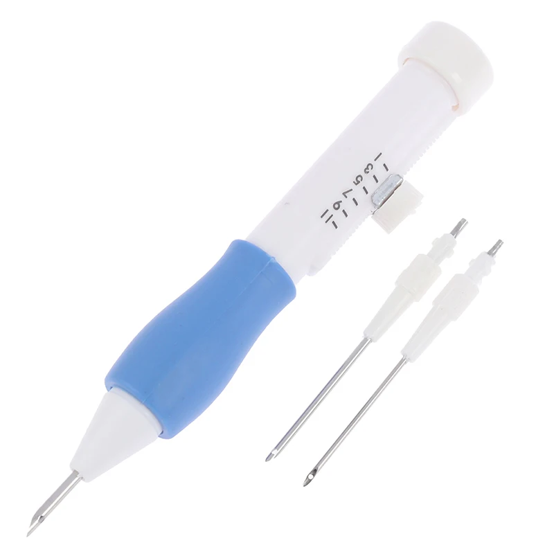 Embroidery Punch Needle Kit Stitching Tool Set Magic Embroidery Needle Pen Weaving Tool Knitting Sewing Tools for DIY Sewing