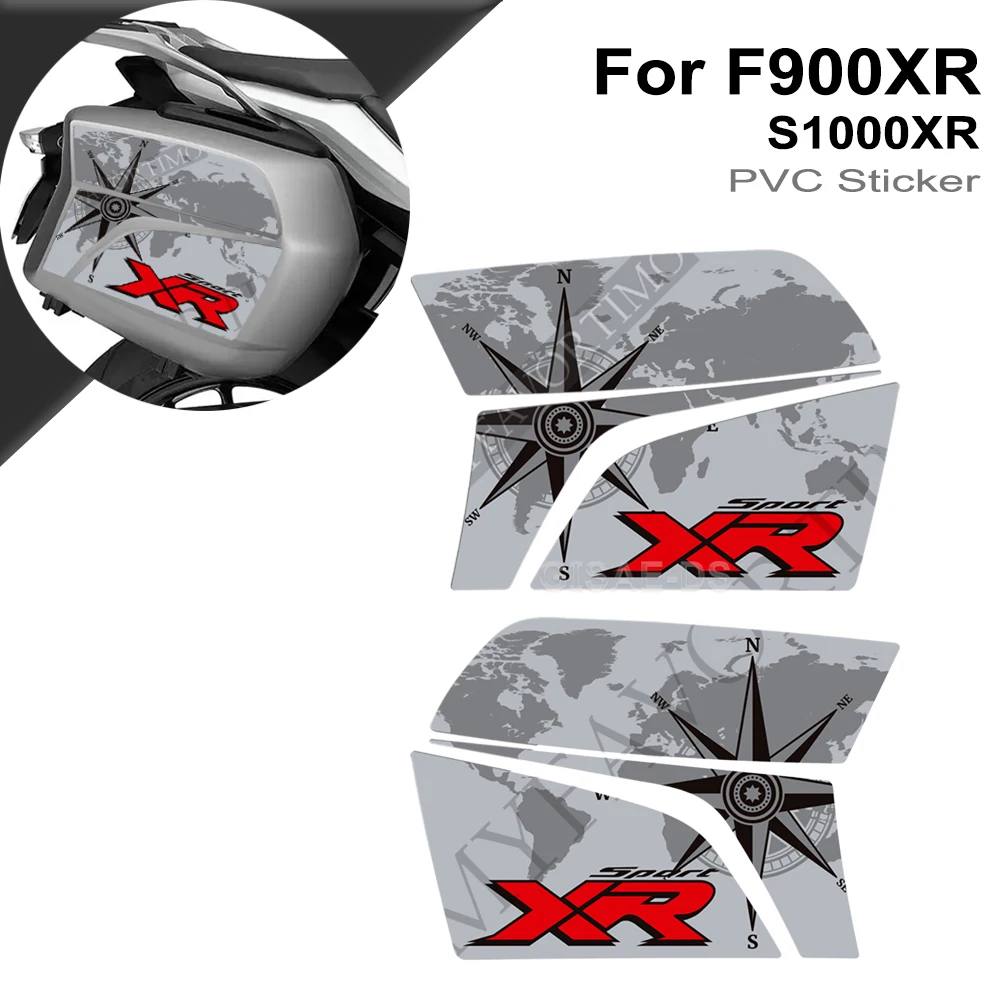 

For BMW F900XR S1000XR F900 S1000 XR Trunk Luggage Cases Panniers Stickers Decals 2016 2017 2018 2019 2020 2021 2022