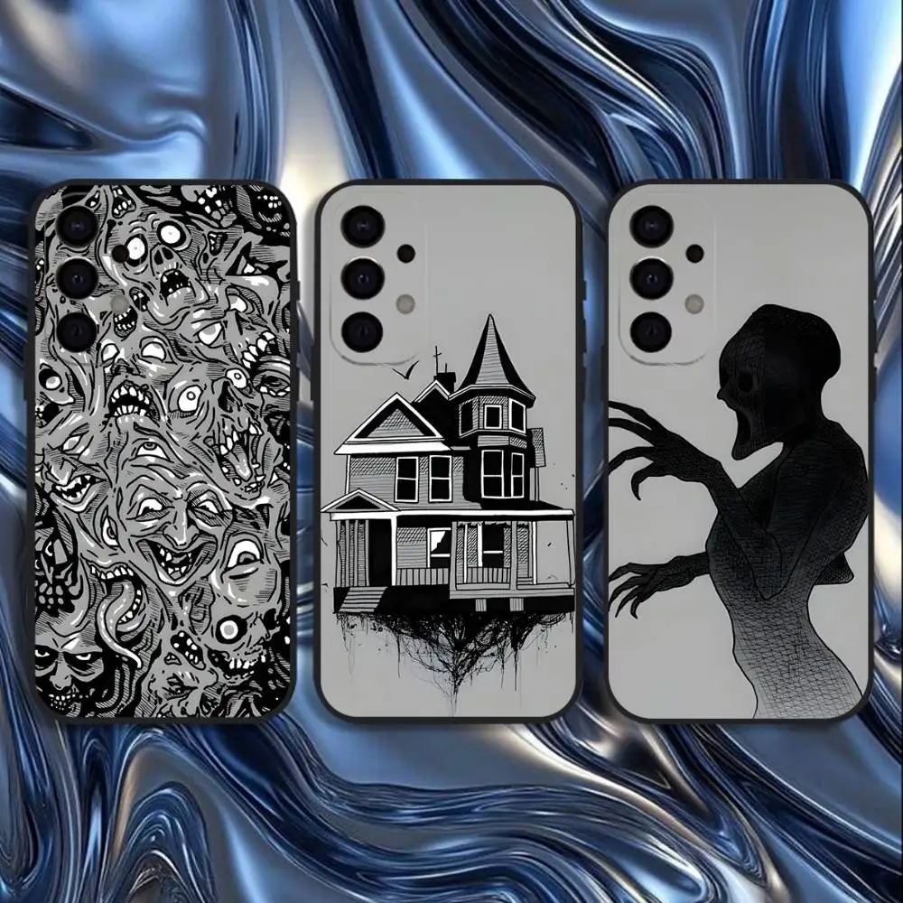 

Phasmophobia Tarot Card Phone Case For Samsung S25,S24,S21,S22,S23,S30,Ultra,S20,Plus,Fe,Lite,5G Black Cover