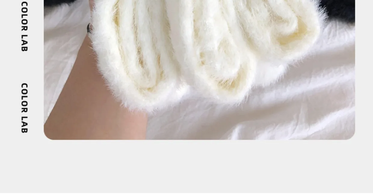 1/3/5 Paar Nerz-Samt-Socken für Damen und Herren, Herbst und Winter, verdickte Thermo-Korallen-Samt-Schlaf-Plüsch-Bodensocken, Unterwäsche – Detail 15