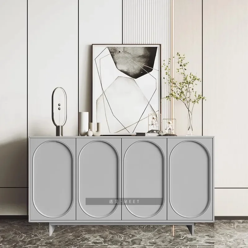 الشمال تصميم الإبداعية وجبة خزانة جانبية خزانة الشاي دخول باب مدخل خزانة #2