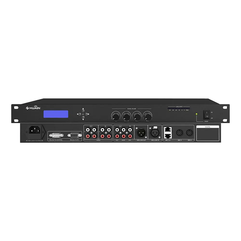 

Economic HY-DE6300M Professional Conference System Host DSP Digital Audio CE/RoHS Certification Eliminate Inter-ference