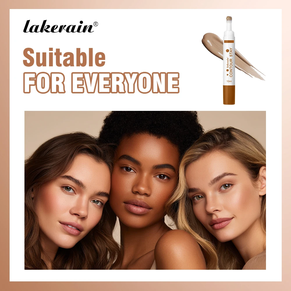 Face Contour Stick Long Lasting Makeup Silky-smooth Texture 3D Contour  Blush Stick Concealer Cream Makeup Tool Cosmetics