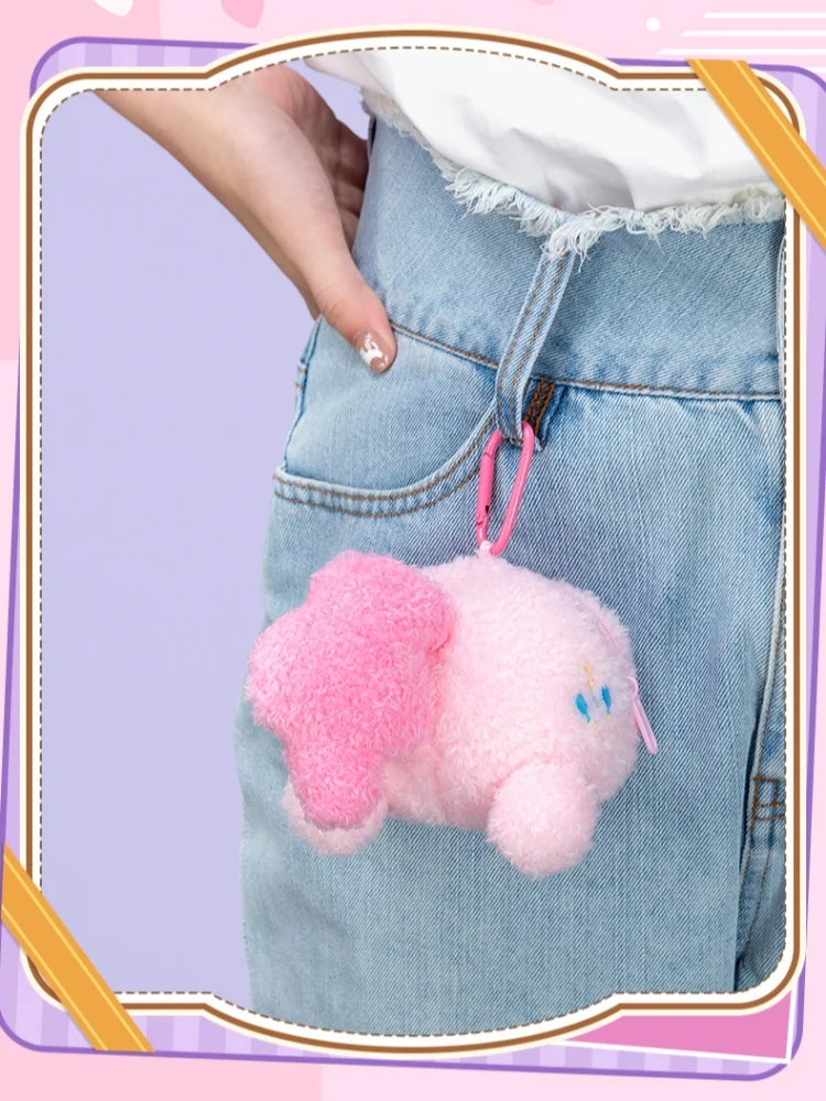Kayou My Little Pony Series Plush Coin Purse with Keychain Anime Accessory Bag Pendant for Girls Birthday Gift Genuine Stock