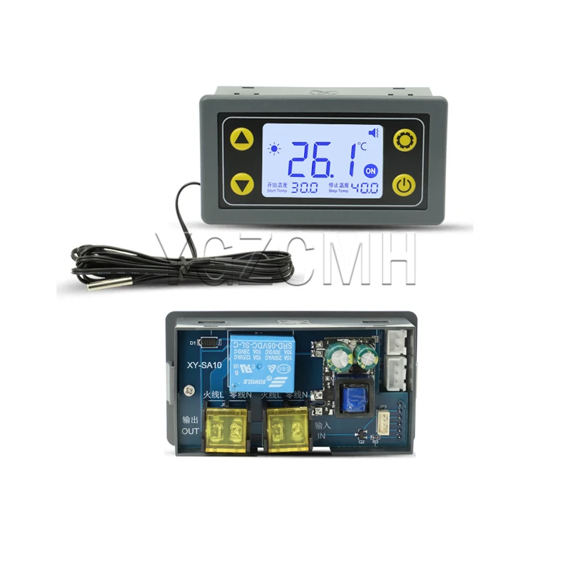 AC110-220V / DC6-30V Remote WIFI Thermostat APP Digital Display Intelligent Automatic Temperature Controller