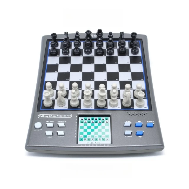 Beginners chess computer electronic board with talking English Germany magnetic chess pieces Self Teaching Program