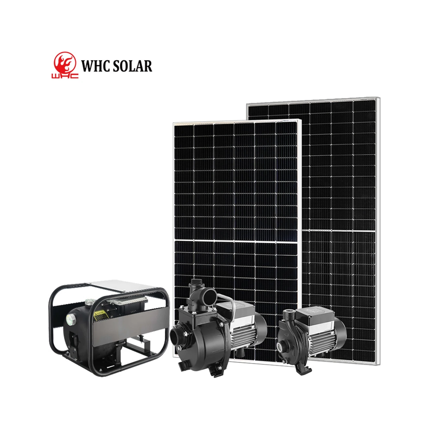 WHC 1.2HP DC Self-priming Solar Surface Water Pump For agriculture Irrigation