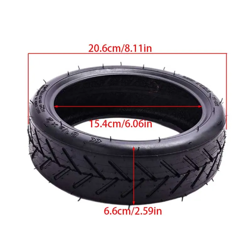8.5 Inch 8 1/2x2 Tire Inner Tube8 1/2x2 for Xiaomi Mijia M365 DUALTRON Mini DT Smart Electric / Gas Scooter Pram Stroller