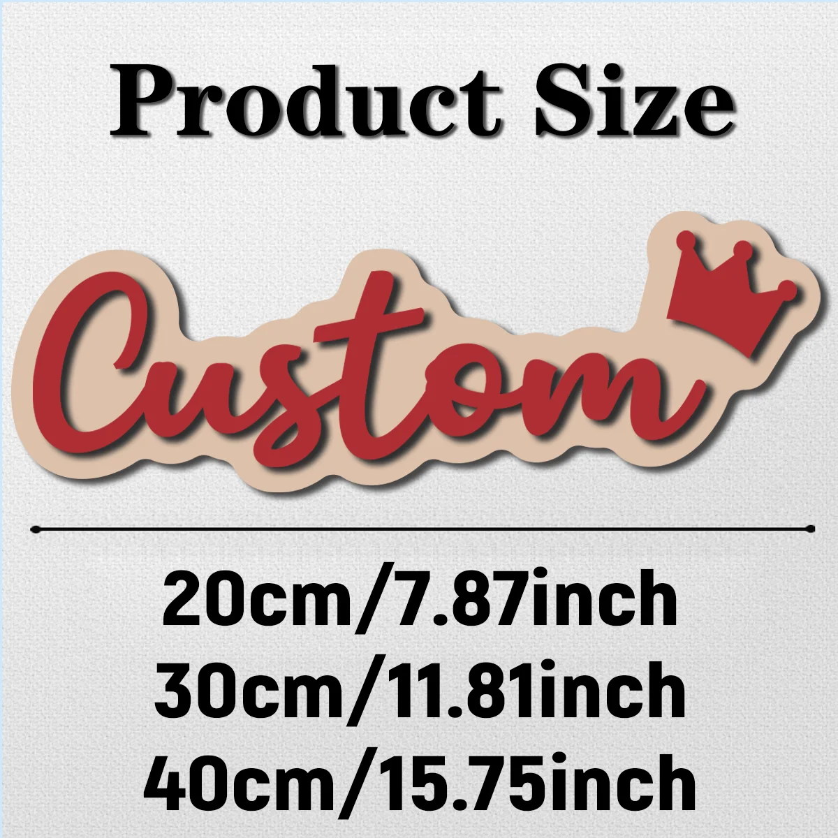 Custom Name Crown Sign Persona - Baby Nursery Diy ulasan dan harga