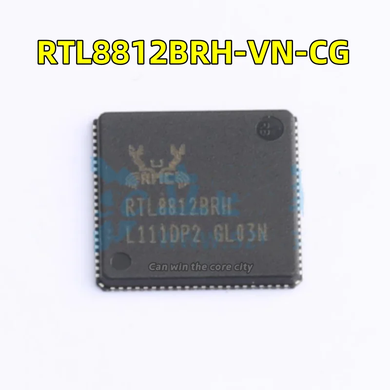 

1-100 PCS/LOT New RTL8812BRH-VN-CG screen RTL8812BRH package: QFN-88 Ethernet chip