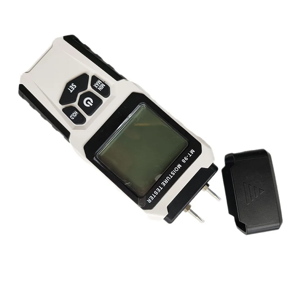 Digital Probe Wood Moisture Meter Furniture Board Moisture Content Detector Temperature and Humidity Integrated Hygrometer