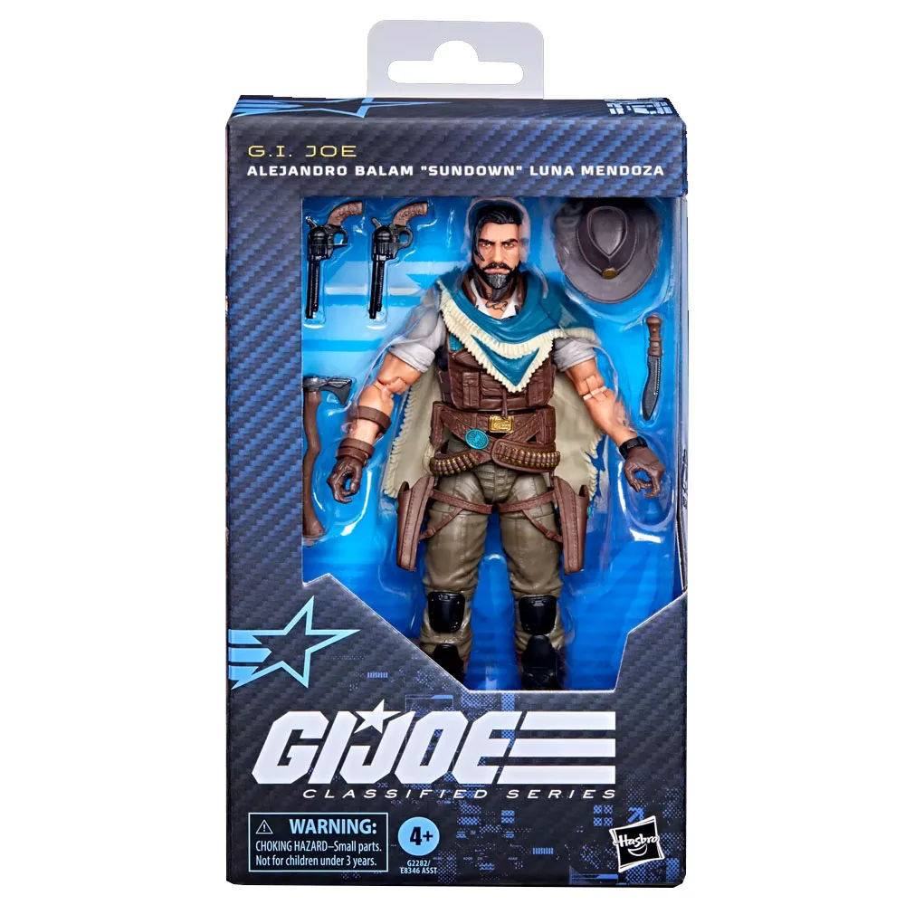 Hasbro G.I. Joe Geclassificeerde Serie # 200 Alejandro Balam "Sundown" Luna Mendoza 15cm actiefiguurcollectie origineel speelgoedmodel - afbeelding 1