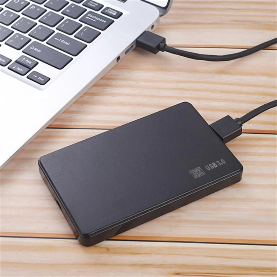 Boîtier de disque dur SSD USB 2.5 vers SATA de 3.0 pouces, 5Gbps, pour ordinateur portable et de bureau