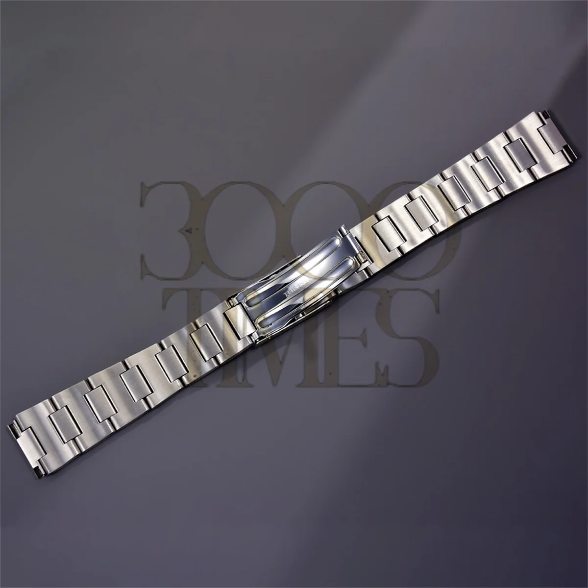 Flat End 18MM 19MM 20MM 22MM Silver Solid Steel H Type Bracelet Fit For Seiko007 RLX OMG TISS Rally Vintage Clasp