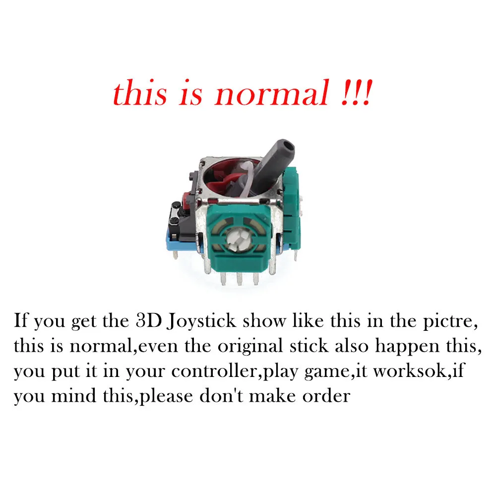 Original 3D Analog จอยสติ๊กก้านยึดชิ้นส่วนซ่อมเซ็นเซอร์โมดูล Potentiometer สำหรับ Sony PS5 Controller Gamepad