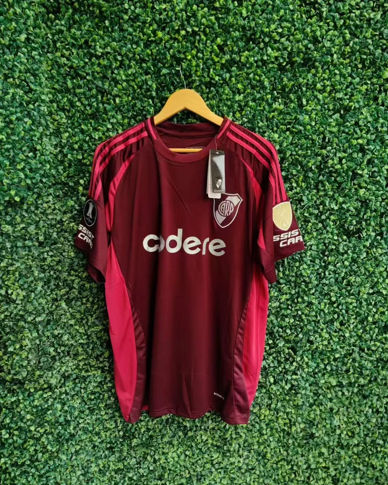 

25 summer physical new retro jersey river bed football club men's T-shirt short sleeve children's sports casual breathable loose