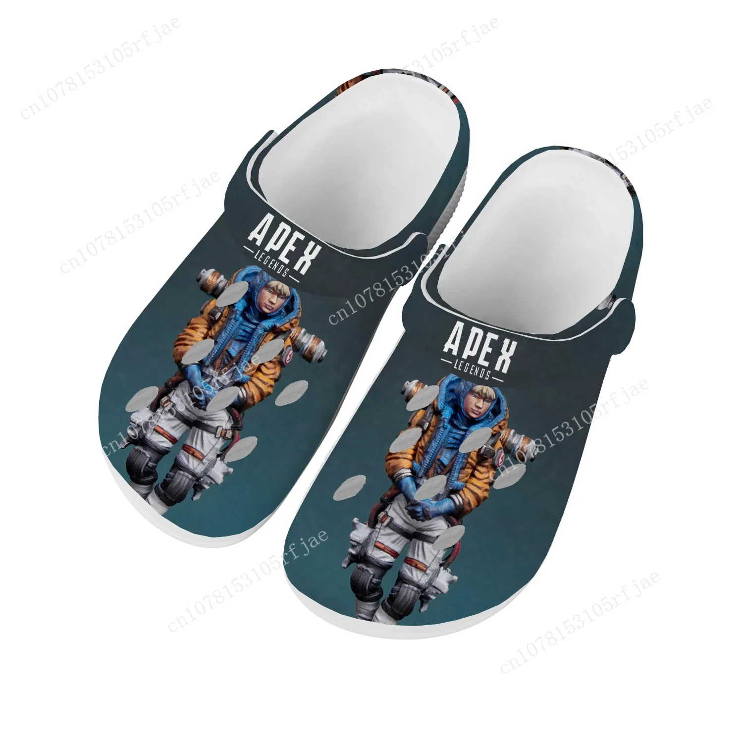 

Cartoon Game Apex Legends Wattson Home Clogs Mens Womens Teenager Custom Built Water Shoes Garden Beach Hole Slippers Sandals