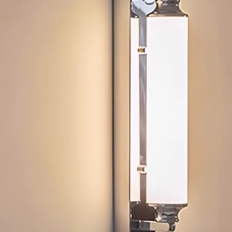 Nordic Bauhaus Mirror Mural Lamp Staircase Doorway Bedroom Bathroom Minimalism Premium Feel Decoration Long Strip Wall Lightin