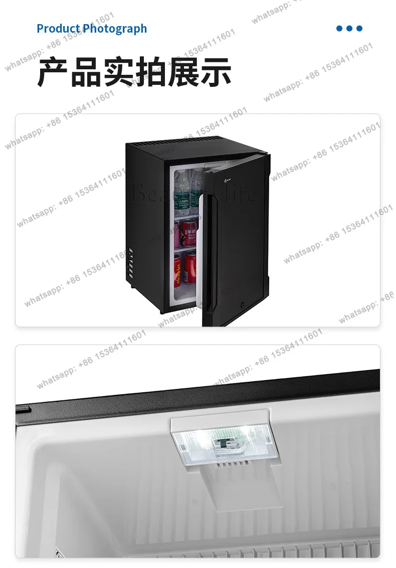 YJ DT-40J Portable Energy Saving Mini Car Refrigerator Cooling Cooler With Auto Defrost Function For Outdoor Travel