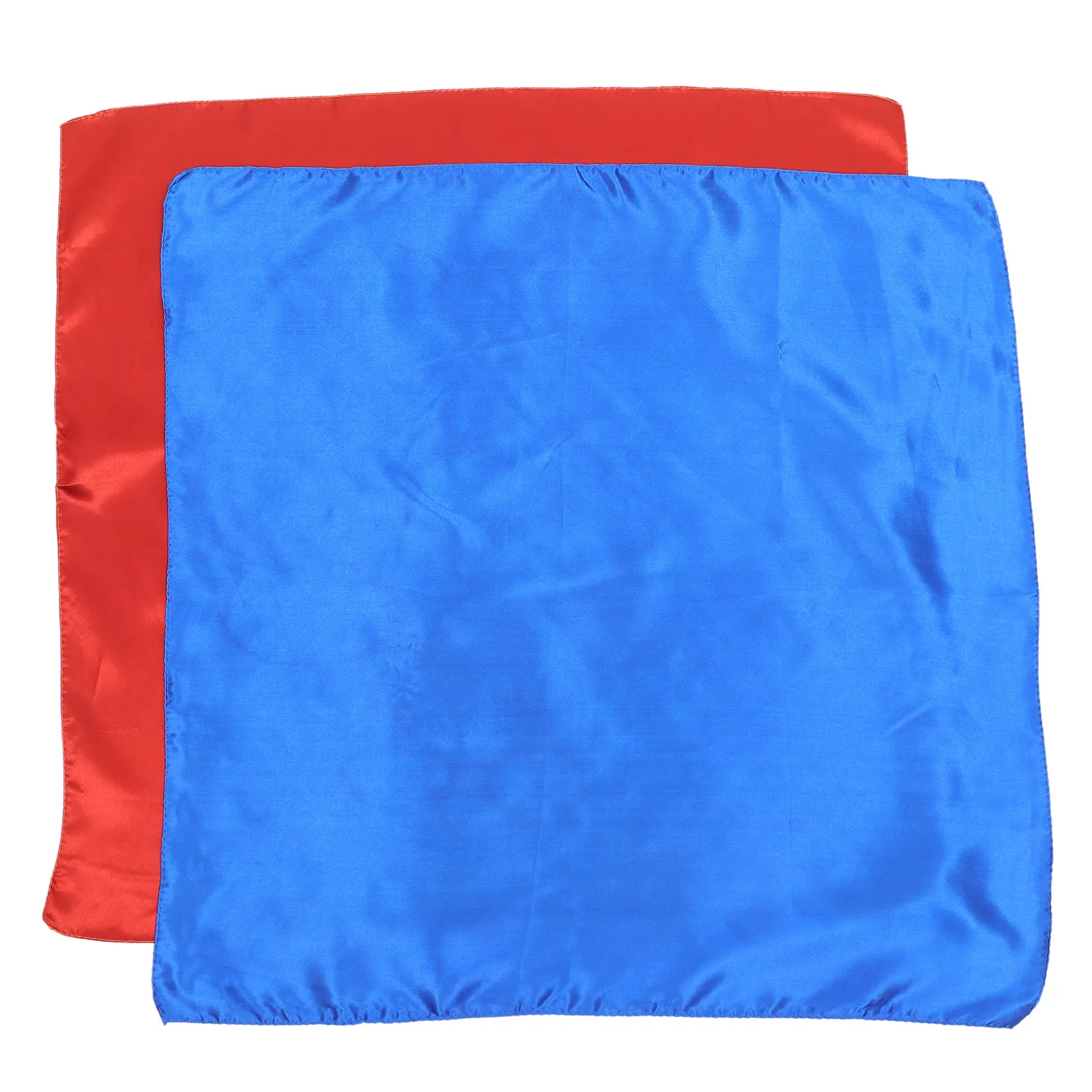2Pcs Neck Scarves Solid Color  - Travel Accessories Present 评论和价格