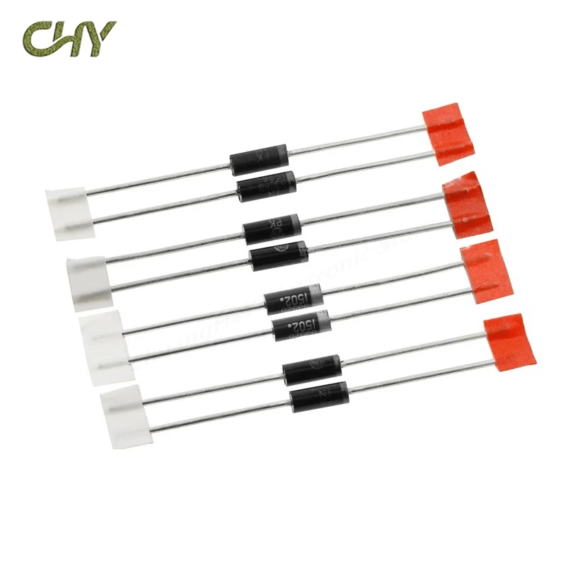 50Pcs/Lot TVS Transient Voltage Suppressor Diode P6KE6.8CA P6KE6.8A DO-15 Through-Hole Uni/Bi-Directional 6.8V