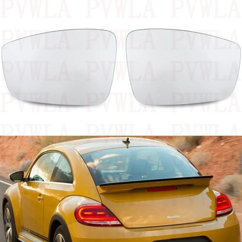 Heated Mirror Glass 5C6857521J 5C6857522K For Volkswagen Beetle  2012 2013 2014 2015 2016 2017 2018 2019