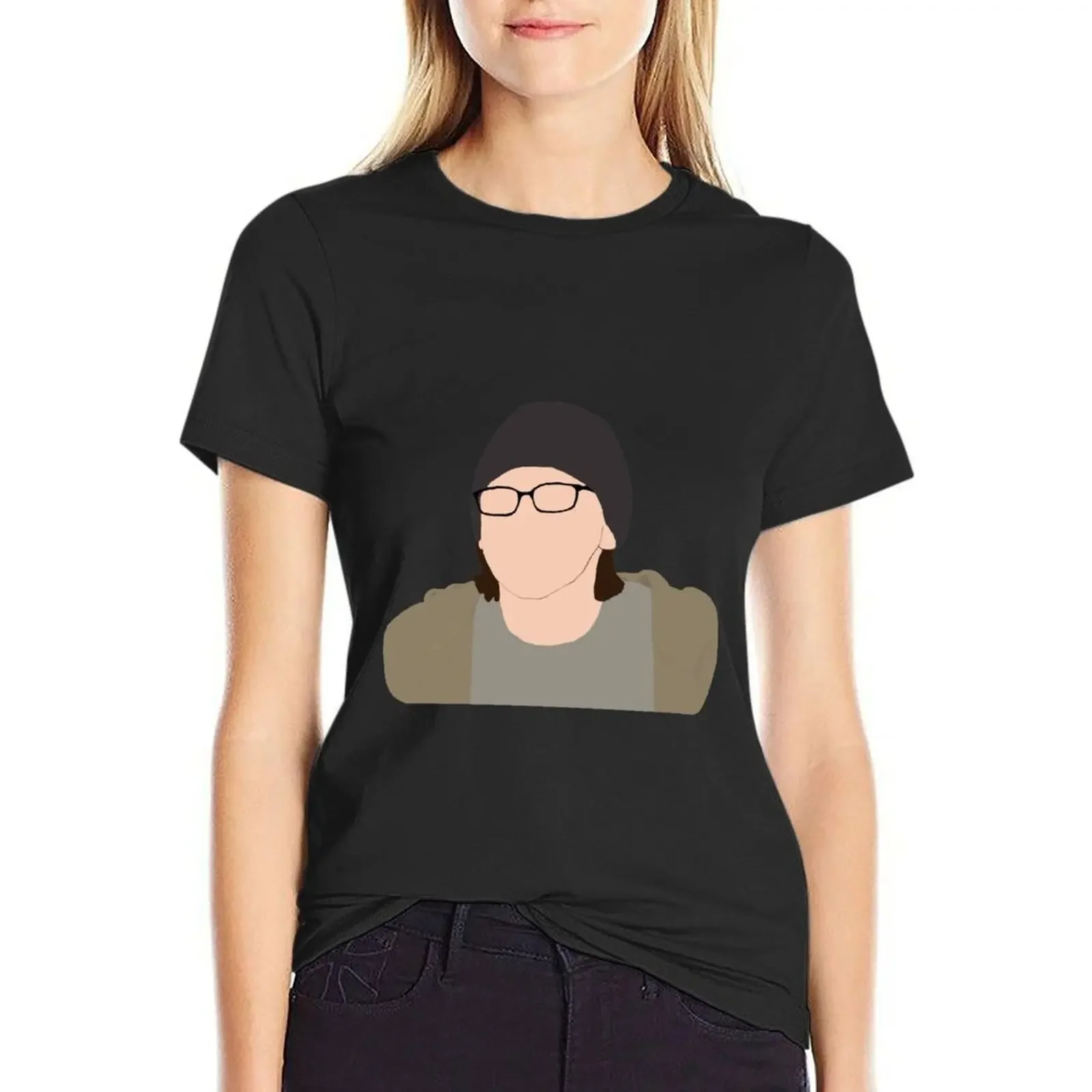 

Skins UK - Sid Jenkins T-Shirt hippie clothes funnys kawaii clothes Women's summer blouses 2025