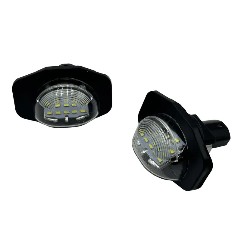 For Toyota Alphard Vellfire GGH20 2008-2014 Car License Plate Lights Auto Number Frame Lamp Bulb LED Accessories