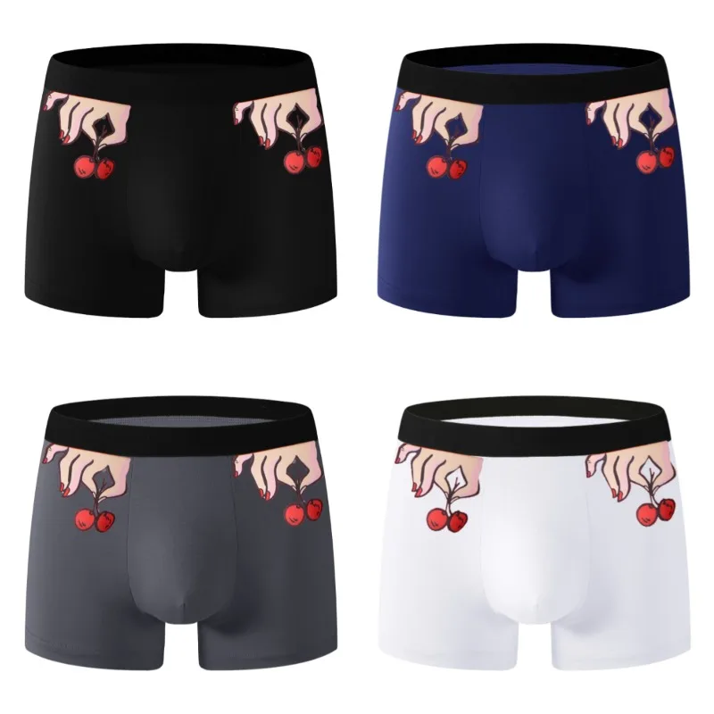 

2/4 шт. новые облегающие боксеры - это musthave для мужчин, черное нижнее белье на лето 2025 года – это удобно. Высокое качество.