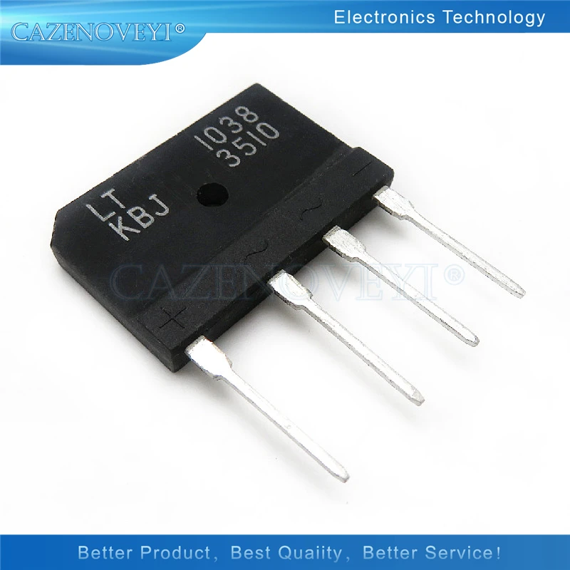 5pcs/lot 35A 1000V KBJ3510 diode bridge rectifier GBJ3510 In Stock