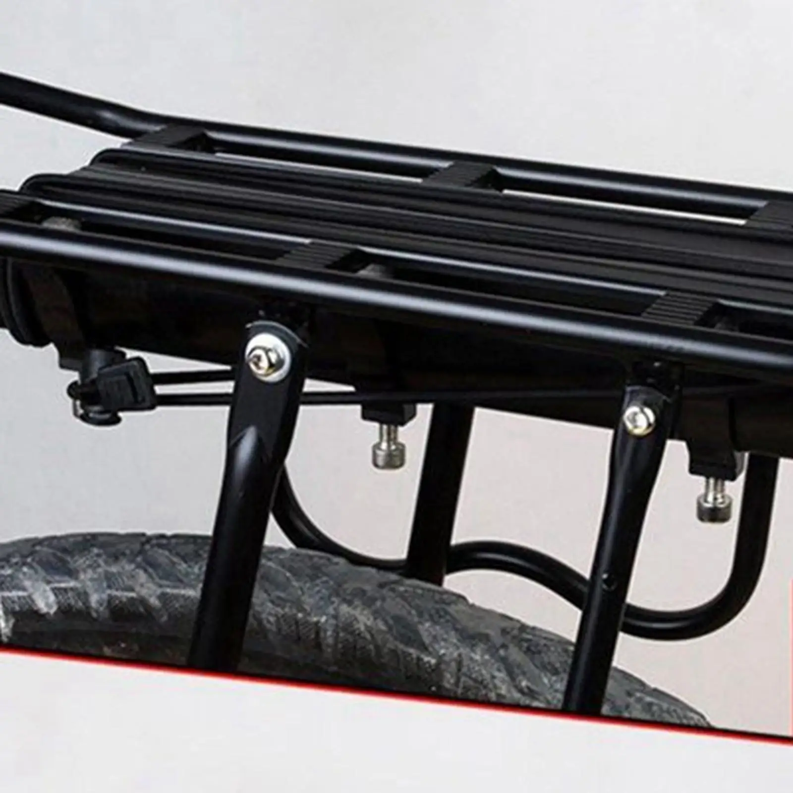 Bike Rack Universal Cycling Equipment Adjustable Black Stand Rack Luggage Carrier Rack Rear Rack