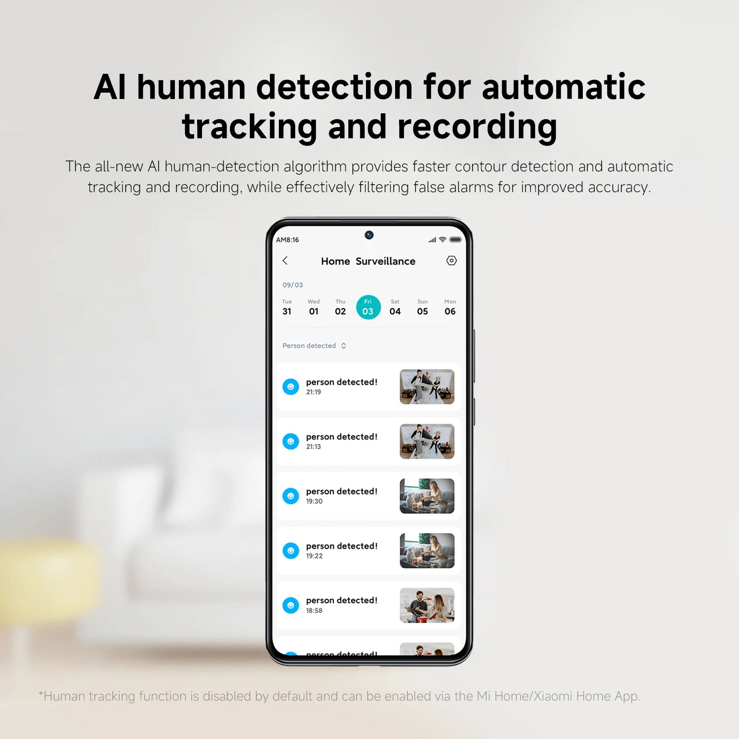 Oficial | Cámara Inteligente Xiaomi C200, Alta Definición de 1080p, Panorámica de 360° ° Visión nocturna con infrarrojos, Detección de personas 4