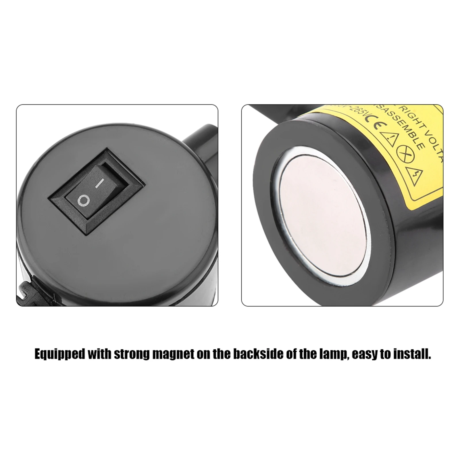 COB LED LED Machine Light Magnetic Mount Adjustable Arm COB Work Light Flexible Gooseneck Angle Adjustable Sewing Machine Light
