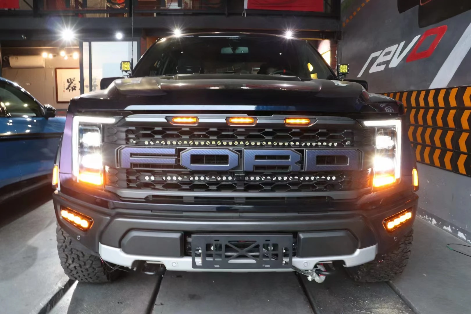 For 2022 Years Ford Raptor F150 Daytime Running Light DRL 4 LED Lens