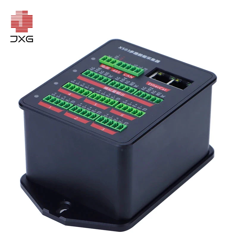 High Precision Digital Force Gauge Load Cell Indicator RS485 Multi-Channel 4-20mA 0-10V Transmitter for Meter Testing 8/16CH