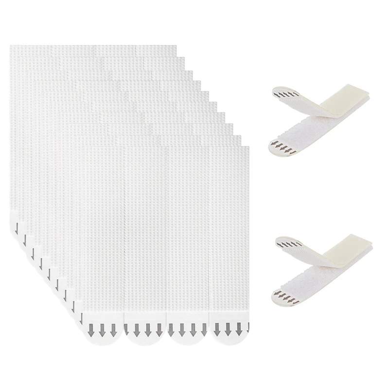 

‌ 36 пар волшебных полосок для подвешивания картин, настенное крепление без опускания для рамок, повторяющиеся клейкие вкладки, удаление без остатков